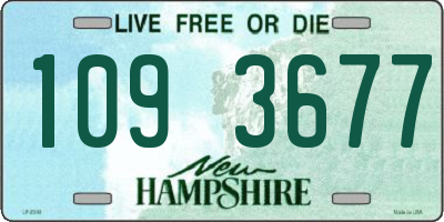 NH license plate 1093677