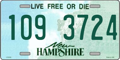 NH license plate 1093724