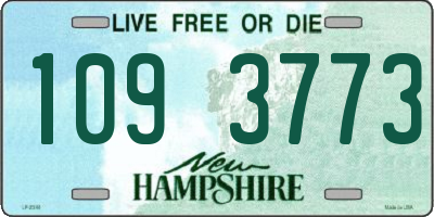 NH license plate 1093773