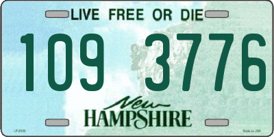 NH license plate 1093776