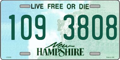 NH license plate 1093808