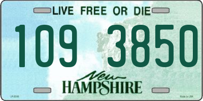 NH license plate 1093850