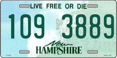 NH license plate 1093889