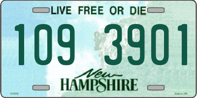 NH license plate 1093901