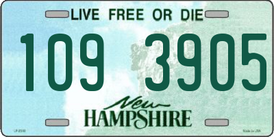NH license plate 1093905