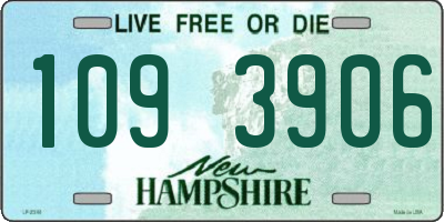 NH license plate 1093906