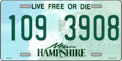 NH license plate 1093908