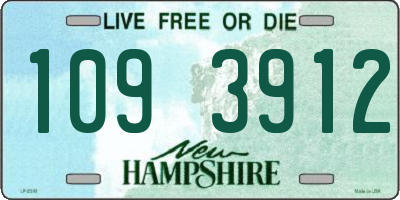 NH license plate 1093912