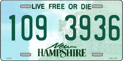 NH license plate 1093936