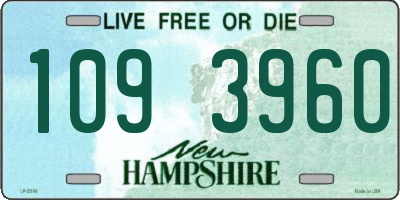 NH license plate 1093960