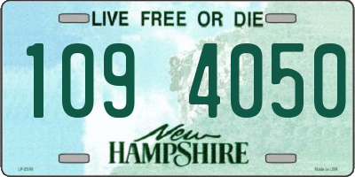 NH license plate 1094050