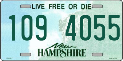 NH license plate 1094055