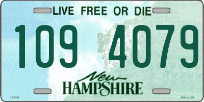 NH license plate 1094079