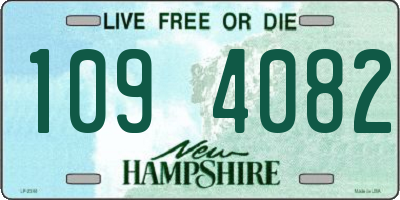 NH license plate 1094082