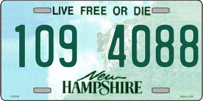 NH license plate 1094088