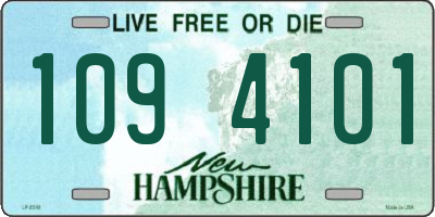 NH license plate 1094101