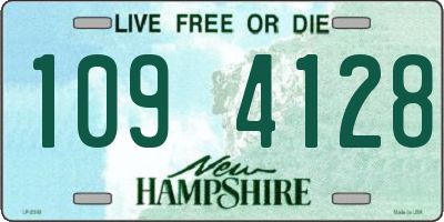 NH license plate 1094128