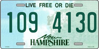 NH license plate 1094130