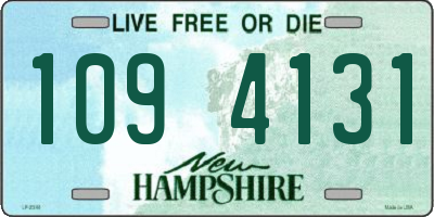 NH license plate 1094131