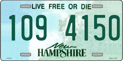 NH license plate 1094150