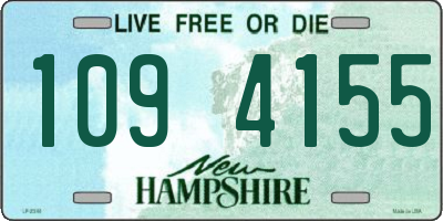 NH license plate 1094155