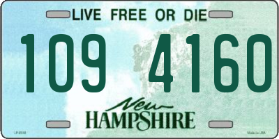 NH license plate 1094160