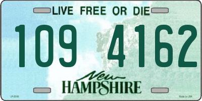 NH license plate 1094162