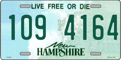 NH license plate 1094164