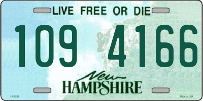 NH license plate 1094166