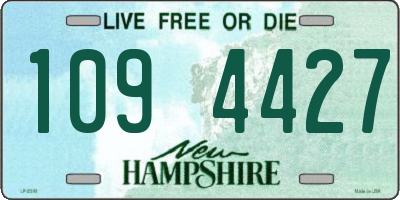 NH license plate 1094427