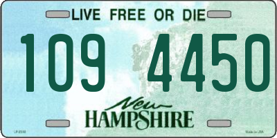 NH license plate 1094450