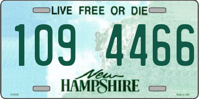 NH license plate 1094466