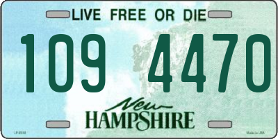 NH license plate 1094470