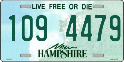 NH license plate 1094479