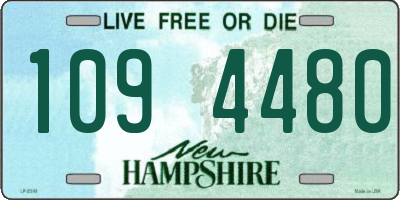 NH license plate 1094480