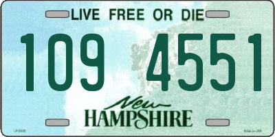 NH license plate 1094551