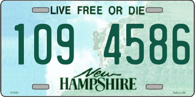NH license plate 1094586