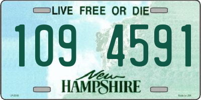 NH license plate 1094591