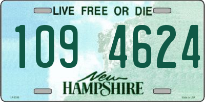 NH license plate 1094624