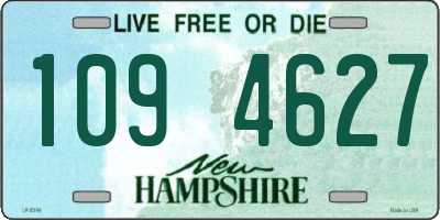 NH license plate 1094627