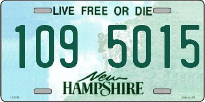 NH license plate 1095015