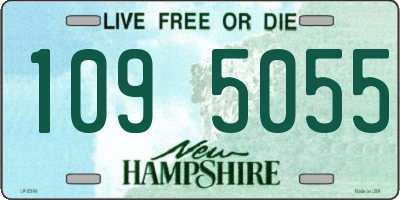 NH license plate 1095055