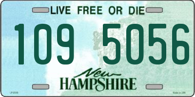 NH license plate 1095056