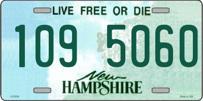 NH license plate 1095060