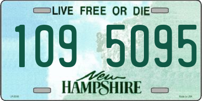 NH license plate 1095095