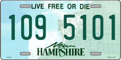 NH license plate 1095101