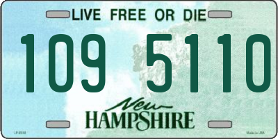 NH license plate 1095110