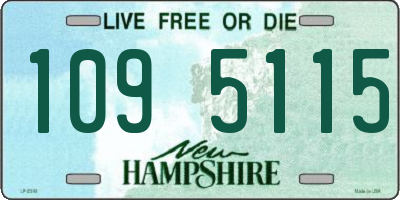 NH license plate 1095115
