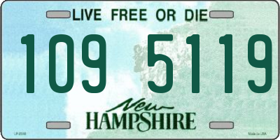 NH license plate 1095119
