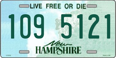 NH license plate 1095121